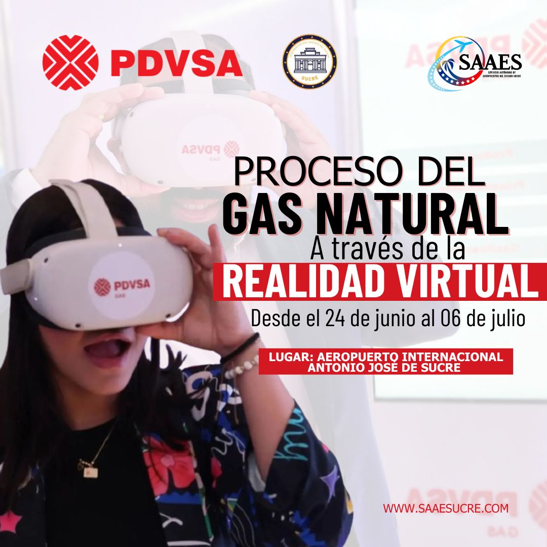 Gas natural: Mucho más que combustible, una experiencia interactiva en el Aeropuerto Internacional Antonio José de Sucre