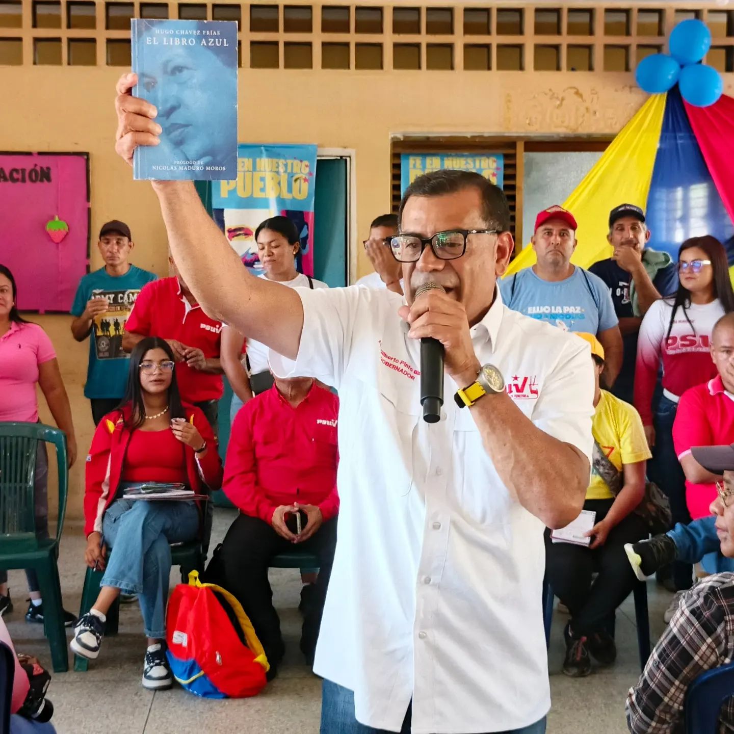 Despliegue del Gobernador del estado Sucre y Secretario del PSUV en Cumaná para el Congreso Nacional de las 5 Generaciones y Fuerzas Revolucionarias