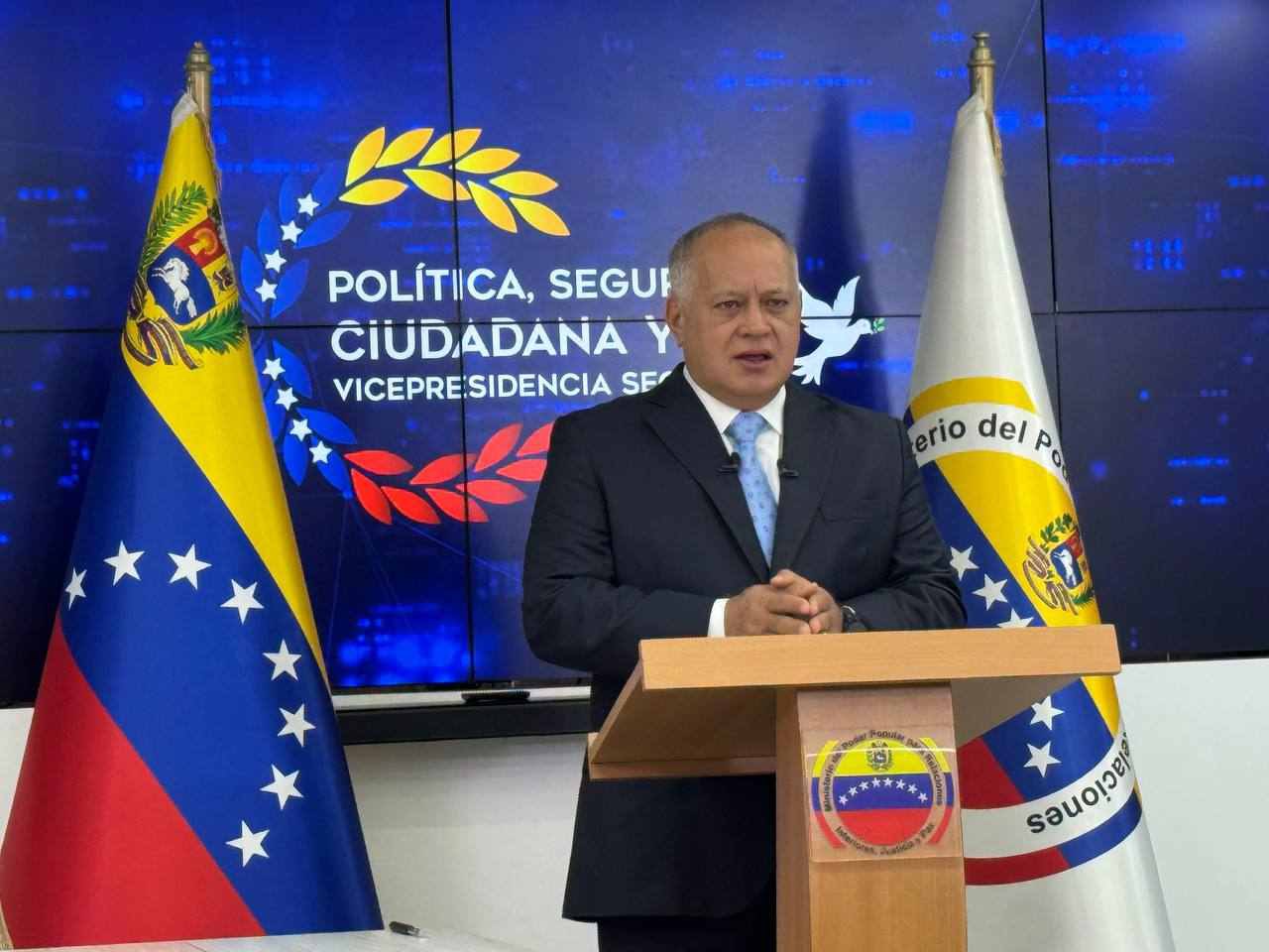 Diosdado Cabello reafirma compromiso con la seguridad nacional